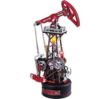 ROKR Industrial City Series-3D Puzzle Oil Pump Jack,3.5H Build Time, Modular Puzzle