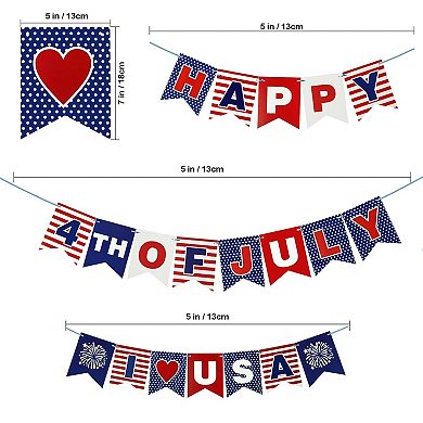 Patriotic USA Party Banner