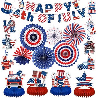 Patriotic Party Supplies Set