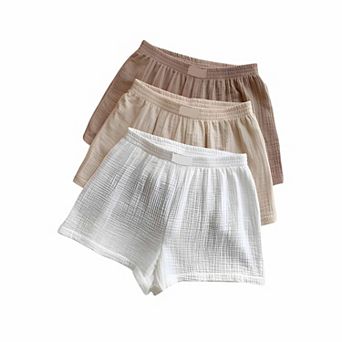 Women’s 3-Pack Cotton Shorts