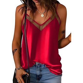 Summer Silk Camisole Top