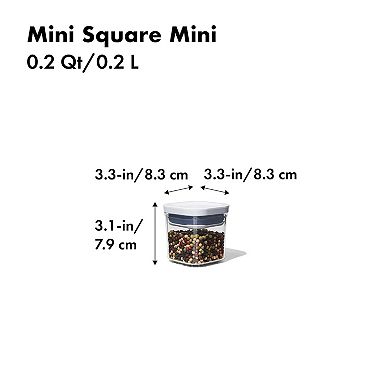 POP Mini Square Container 0.2Qt