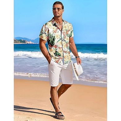 Men's Beach Button Shirt