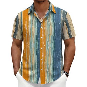 Men's Leisure Button Shirt