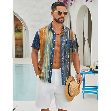 Men's Leisure Button Shirt