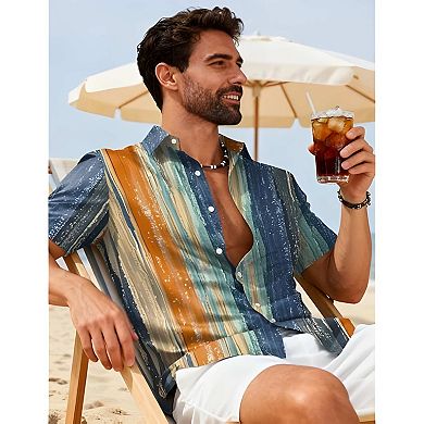 Men's Leisure Button Shirt