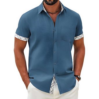 Men's Leisure Button Shirt