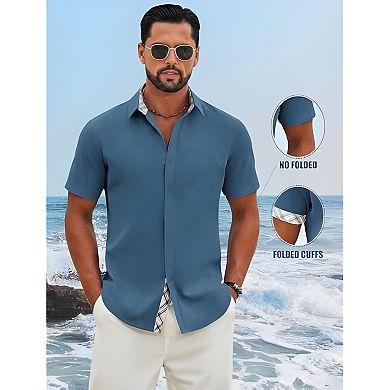 Men's Leisure Button Shirt