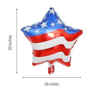 Patriotic USA Balloon Decoration Set