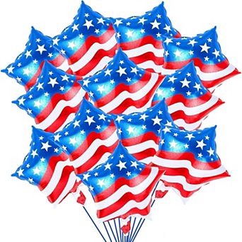 24 pc Patriotic Star Balloon Set
