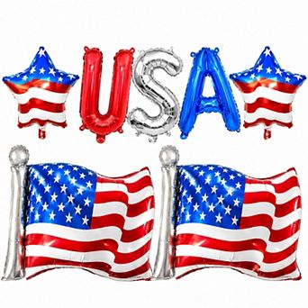 USA Patriotic Balloon Decor Set