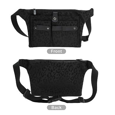 Barber Canvas Waist Pouch, Professional Hairdressing Tools Storage