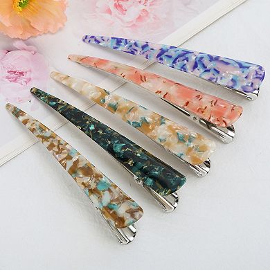 1Pc Texture Pattern Hair Clip