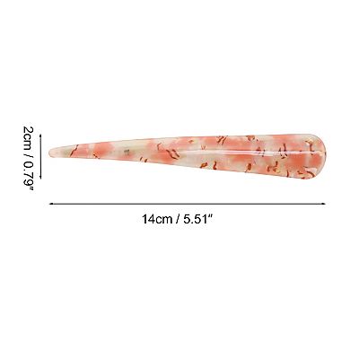 1Pc Texture Pattern Hair Clip
