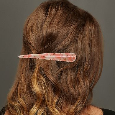 1Pc Texture Pattern Hair Clip