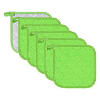 Pot Holders Heat Resistant Trivets Non Slip Hot Pads for Countertops 6 pc for BBQ