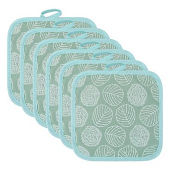 Pot Holders Heat Resistant Trivets Non Slip Hot Pads for Countertops Oven Pot Holders 6 pc