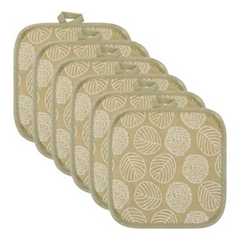 Pot Holders Heat Resistant Trivets Non Slip Hot Pads for Countertops Oven Pot Holders 6 pc