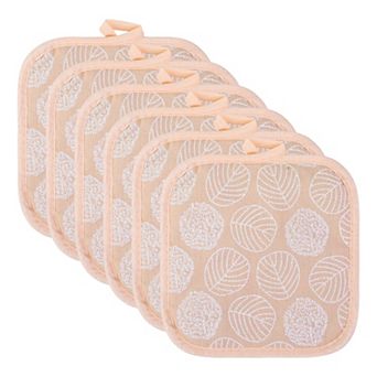 Pot Holders Heat Resistant Trivets Non Slip Hot Pads for Countertops Oven Pot Holders 6 pc