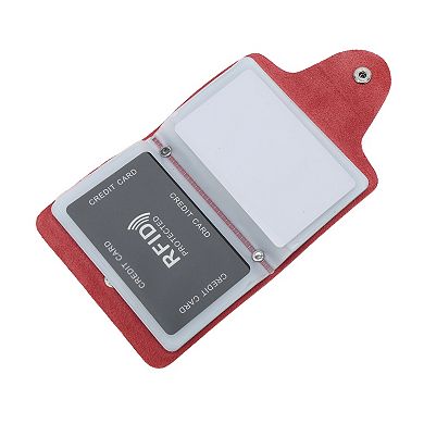 Snap Button Card Holder 1 Pc