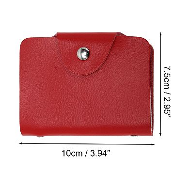 Snap Button Card Holder 1 Pc