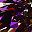 Silver Tone Purple