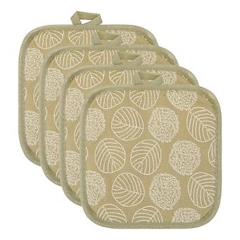 Pot Holders Heat Resistant Trivets Non Slip Hot Pads for Countertops 4 pc 6.7x6.7in