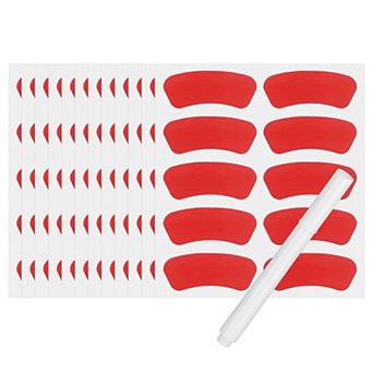 60 Pair Sports Eye Stickers, Breathable Football Face Stickers