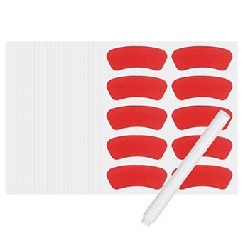 120 Pair Sports Eye Stickers, Breathable Football Face Stickers