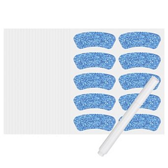 120 Pair Sports Eye Stickers, Breathable Football Face Stickers