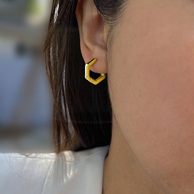 INNOVATE Hexagon Huggie (One Earring Only)