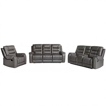 3 pc Manual Recliner Set