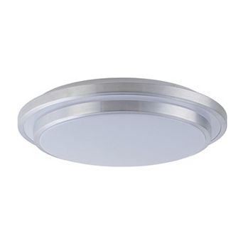 C Cattleya 16-Inch 2 tier Modern Dimmable LED Flush Mount Ceiling Light (3000K/4000K/5000K)
