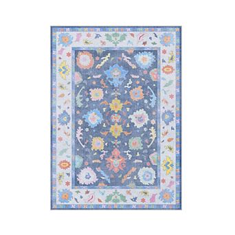 Large Area Rugs for Living Room, Machine Washable Bedroom Rug, Modern Oushak Rugs for Dining Room