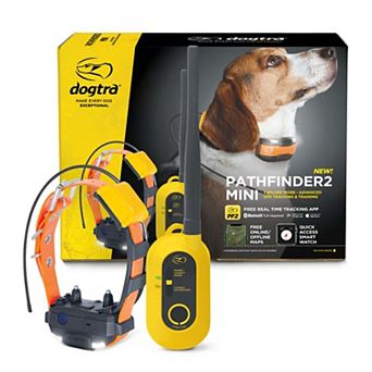 Dogtra Pathfinder 2 Mini GPS Dog Tracker E Collar - 4 Mile Range, Waterproof, No Monthly Fees