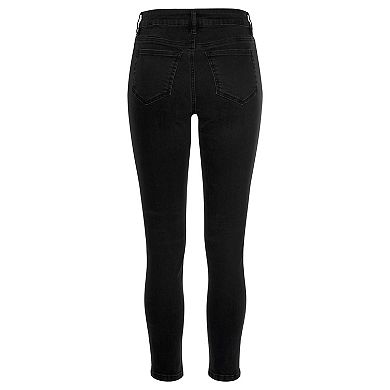 Lascana Women's Button Front Skinny Jeans