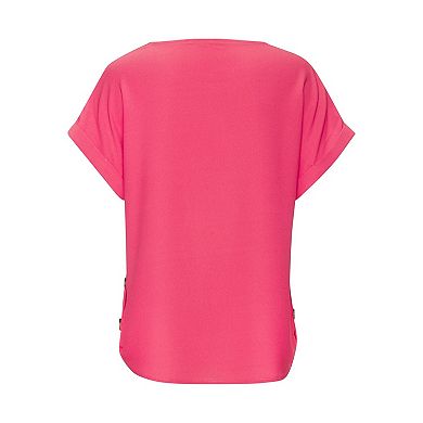 Lascana Women's Side Button Detail Blouse