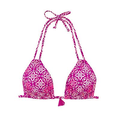 Lascana Women's Tassel Detail Triangle Bikini Top