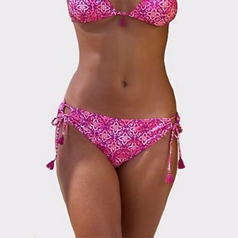 Lascana Women's Tassel Detail Bikini Bottom