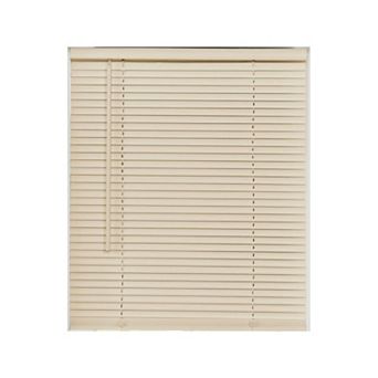 Cordless Light Filtering Mini Blinds - 34" Width, 64" Length, 1" Slat