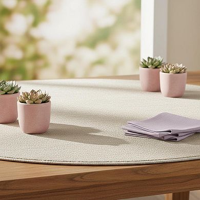 Versatile Indoor Outdoor Area Rug Easy Clean Non Shed Low Pile Great for Layering