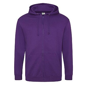 Awdis Mens Full Zip Hoodie