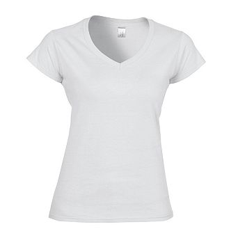 Gildan Womens/Ladies Softstyle V Neck T-Shirt