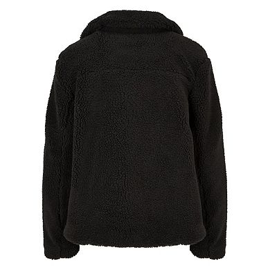 Urban Classics Womens/Ladies Sherpa Biker Jacket