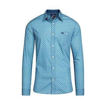 Raging Bull Mens Diamond Long-Sleeved Shirt