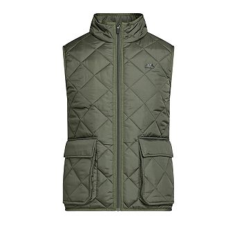 Raging Bull Mens Quilted Patch Pocket Gilet