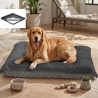 Washable Waterproof Pet Bed Cover with Quick-Dry Surface