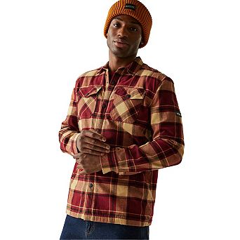 Regatta Mens Spennith Checked Shirt Jacket