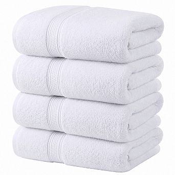 100% Cotton Ring Spun 600GSM Quick Drying Absorbent Towel Set For Home Hotel Spa Gym