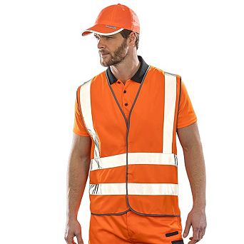 Result Mens Core Safety Hi Viz Vest